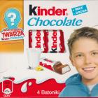 Kinder Chocolate kwadrat niebieska twarza