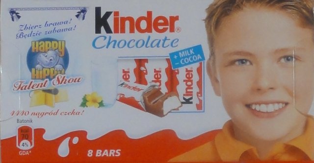 Kinder Chocolate prostokat zolta happy_cr