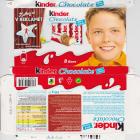 Kinder Chocolate prostokat zolta milk cocoa Zahraj si v reklame