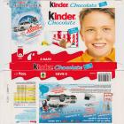 Kinder Chocolate prostokat zolta zima mistrzow