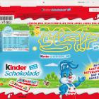 Kinder Schokolade duze wiosna zajac