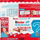 Kinder Schokolade prostokat 71kcal ohne dein gesicht