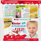 Kinder Schokolade prostokat Star Edition 70kcal ohne 2
