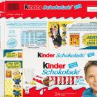 Kinder Schokolade prostokat niebieska 71kcal ohne 2fur1 kino gutschein