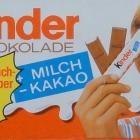 Kinder schokolade prostokat paski milch kakao schulbuch aufkleber_cr