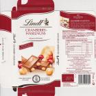 Lindt male pion 1 Cranberry-Haselnuss