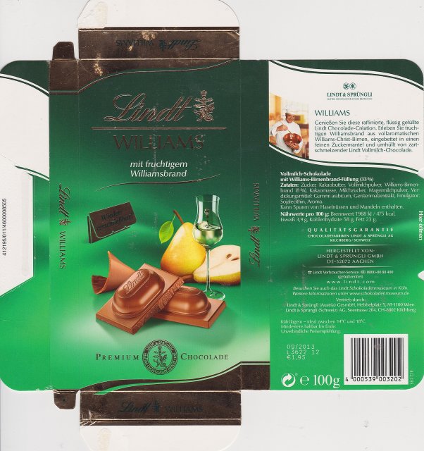 Lindt male pion 1 Williams
