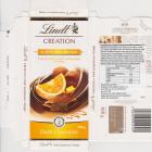 Lindt male pion creation sumptuous orange dark chocolate