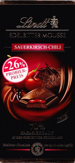 Lindt srednie edelbitter mousse sauerkirsch-chili -26 probierpreis_cr