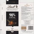 Lindt srednie excellence 0 90 cocoa dark velmi jemna