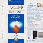 Lindt srednie excellence 1 extra creamy milk extra fine milk chocolate