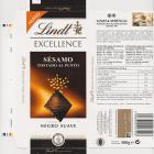 Lindt srednie excellence 1 sesamo tostado al punto negro suave nuevo