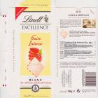 Lindt srednie excellence 2 fraise intesne blanc aux delicats eclats de fraises nouveau