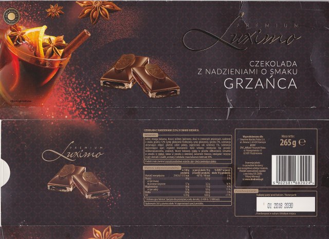 Luxima 0 znadzieniem o smaku grzanca