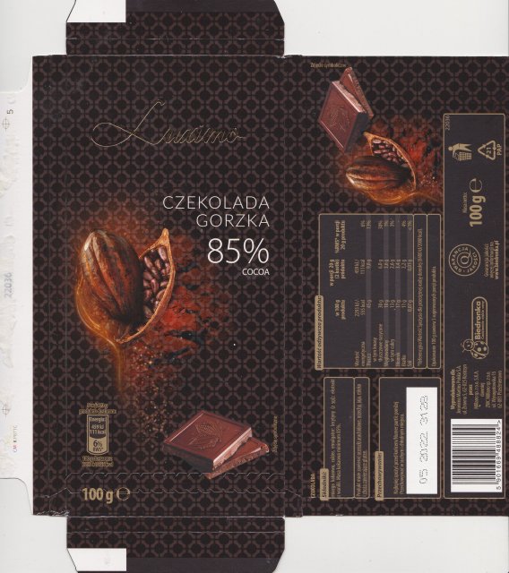 Luxima z2 4 gorzka 85 111kcal