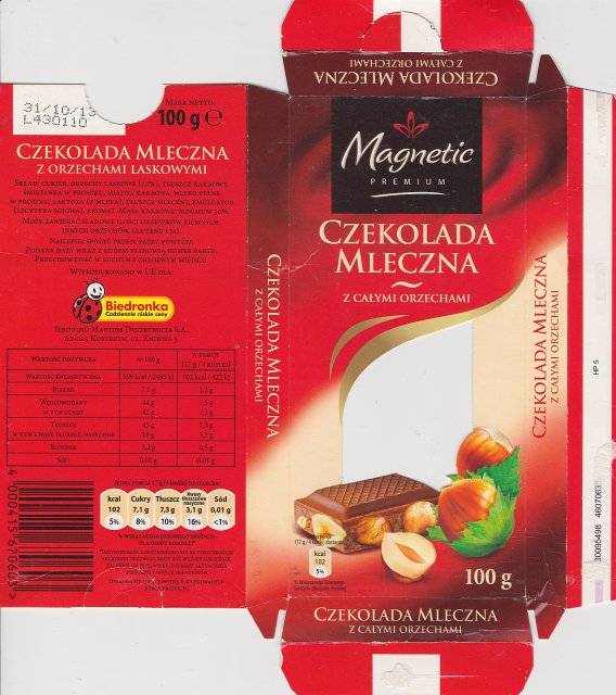 Magnetic premium mleczna z calymi orzechami_cr
