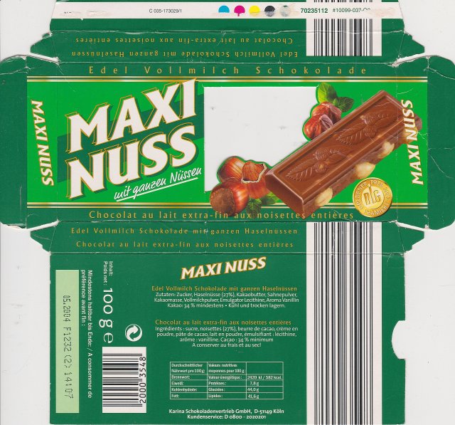 Maxi Nuss Karina