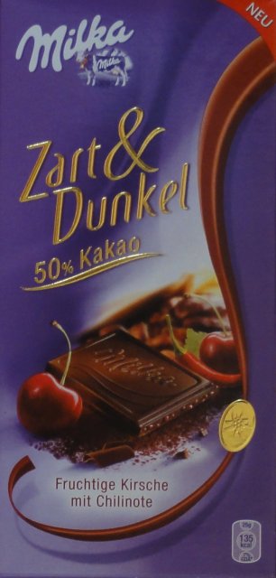 Milka srednie Amavel zart & dunkel 50 kakao fruchtige kirsche mit chilinote_cr