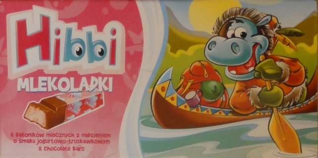 Millano Hibbi mlekoladki z nadzieniem o smaku jogurtowo truskawkowym_cr