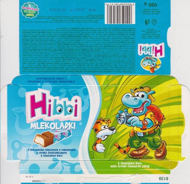 Millano Hibbi mlekoladki z nadzieniem o smaku smietankowym 1