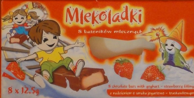 Millano Mlekoladki z nadzieniem o smaku jogurtowo-truskawkowym 1_cr