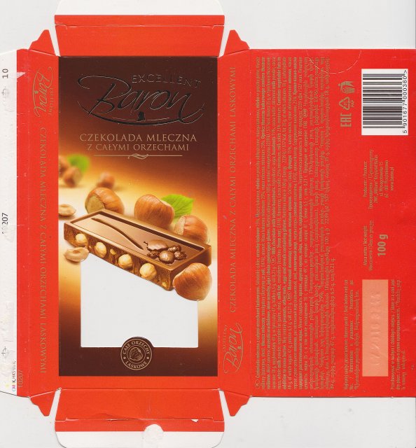 Millano male Baron z calymi orzechami