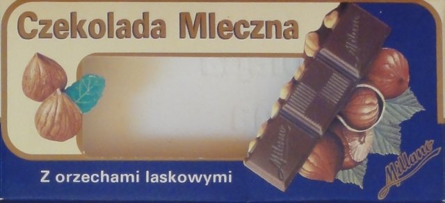 Millano male mleczna z orzechami laskowymi_cr
