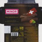 Minor mit gerosteten haselnuss-splittern feinste