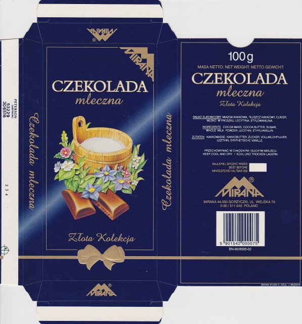 Mirana Zlota Kolekcja mleczna