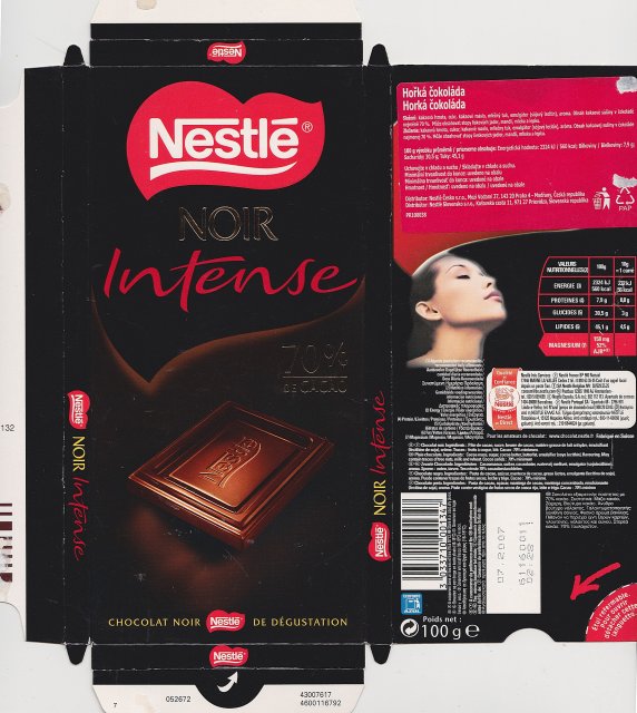 Nestle serce noir intense