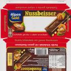 Nussbeisser male Alpen Gold oble gorzki z calymi orzechami 92kcal