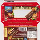 Nussbeisser male Alpen Gold rog czekolada z calymi orzechami laskowymi 92kcal