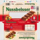 Nussbeisser male edel vollmilchschokolade mit ganzen nussen 98kcal UTZ test