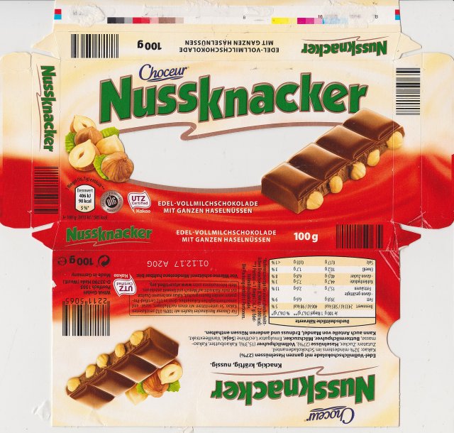 Nussknacker 98kcal DLG UTZ choceur
