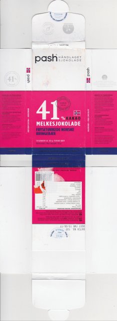 Pash 41 melkesjokolade