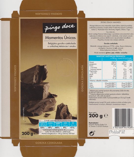 Pingo doce momentos unicos gorzka