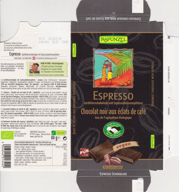Rapunzel espresso