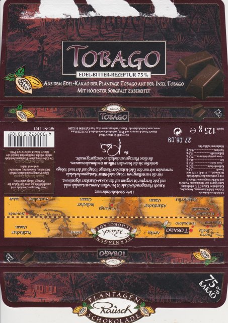 Rausch 2 Tobago edel bitter 75