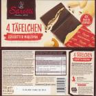 Sarotti 4 Tafelchen edelbitter marzpian