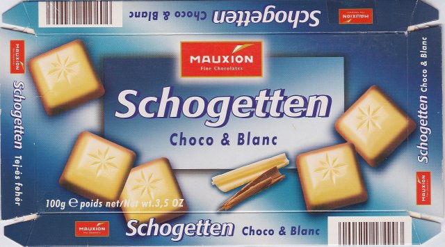 Schogetten Mauxion male 1 Choco & Blanc