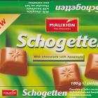 Schogetten Mauxion male 2 Milk chocolate with hazelnuts New