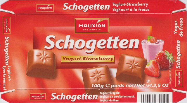 Schogetten Mauxion male 3 Yogurt-Strawberry