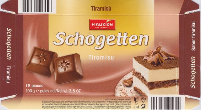Schogetten Mauxion male 4 Tiramisu