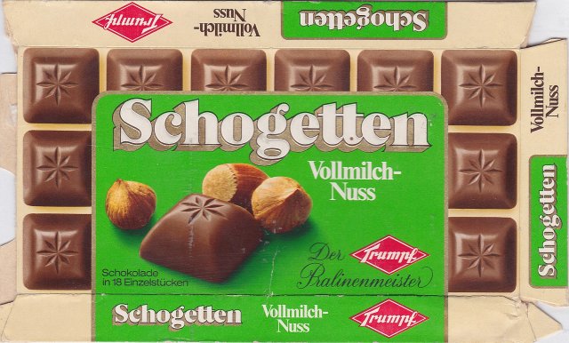 Schogetten Trumpf male 1 Vollmilch-Nuss