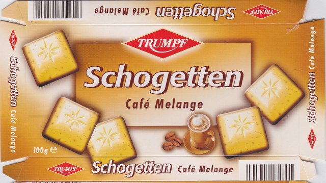 Schogetten Trumpf male 10 Cafe Melange