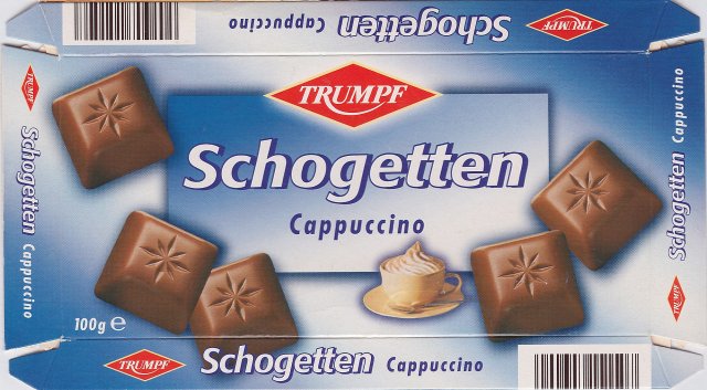 Schogetten Trumpf male 10 Cappuccino