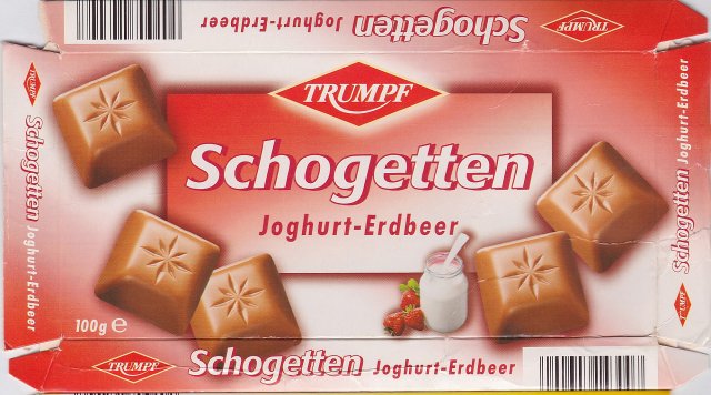 Schogetten Trumpf male 10 Joghurt-Erdbeer
