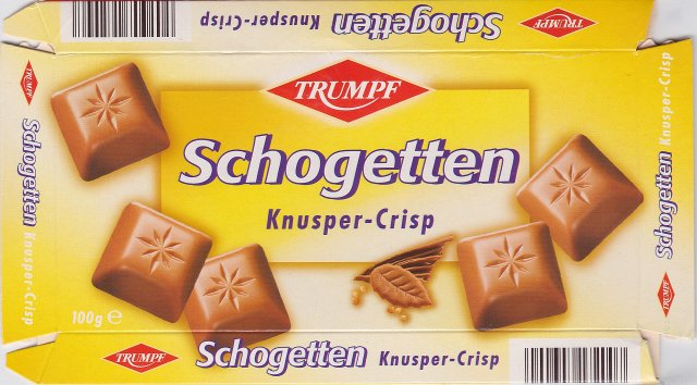 Schogetten Trumpf male 10 Knusper-Crisp