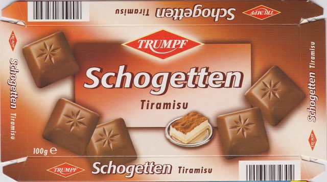 Schogetten Trumpf male 10 Tiramisu