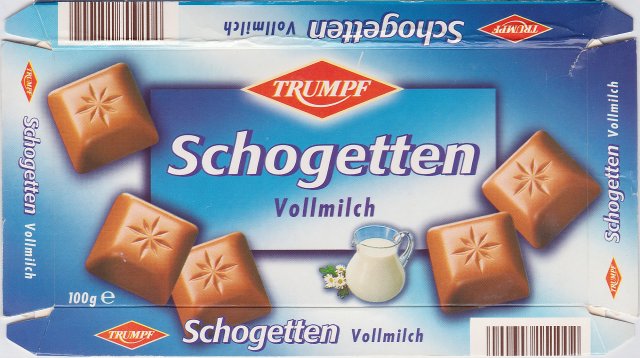 Schogetten Trumpf male 10 Vollmilch